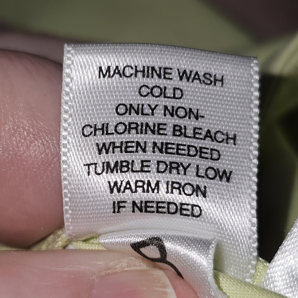 Ann Taylor LOFT Vibrant Lemon Lime Relaxed Fit Casual Capri Pants In 2P - Picture 5 of 6